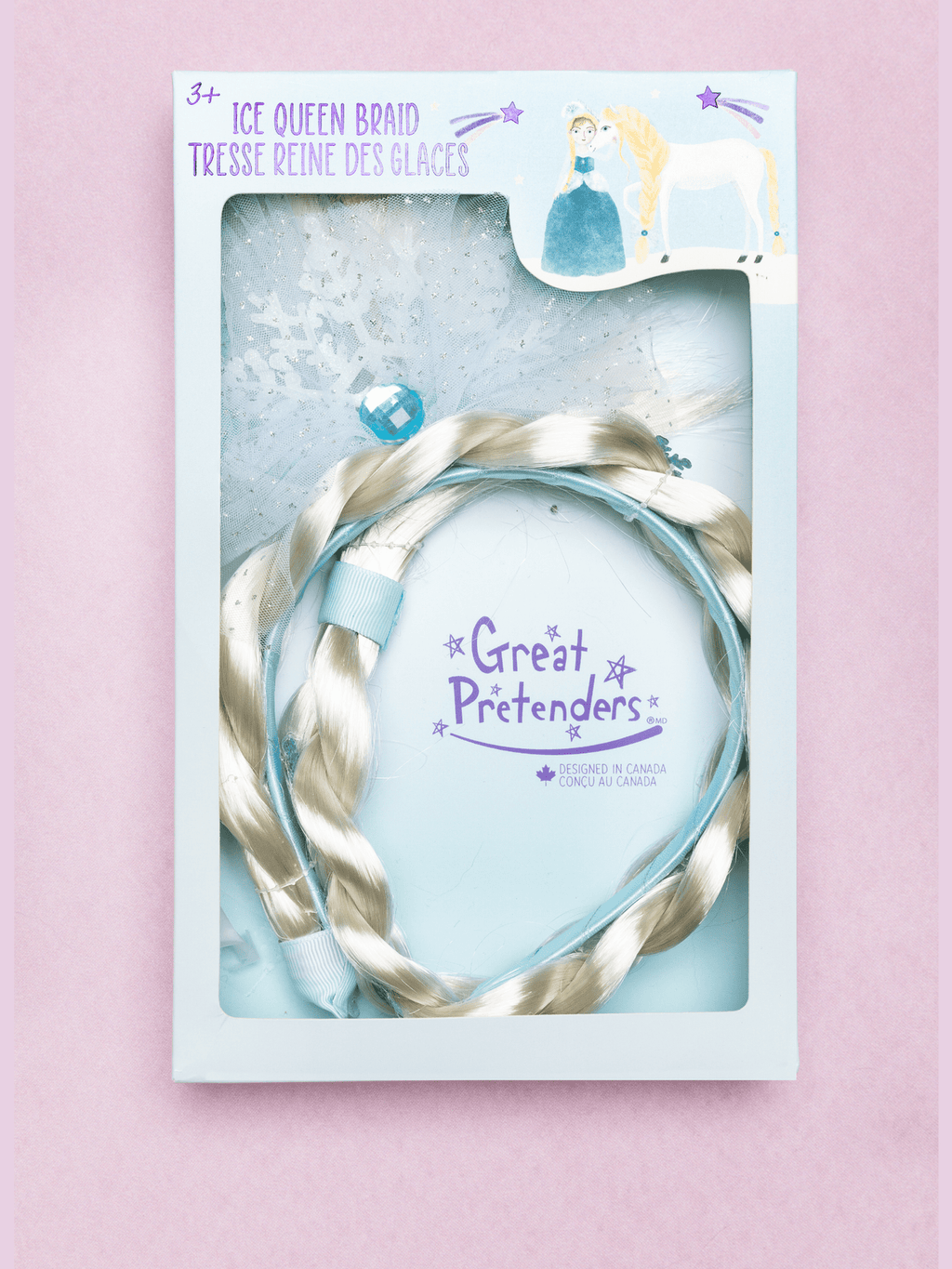 Ice Queen Princess Hair Braid