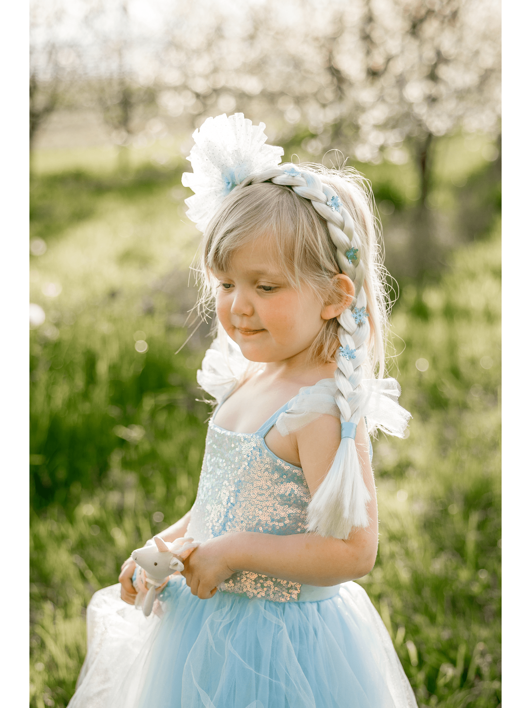 Ice Queen Princess Hair Braid