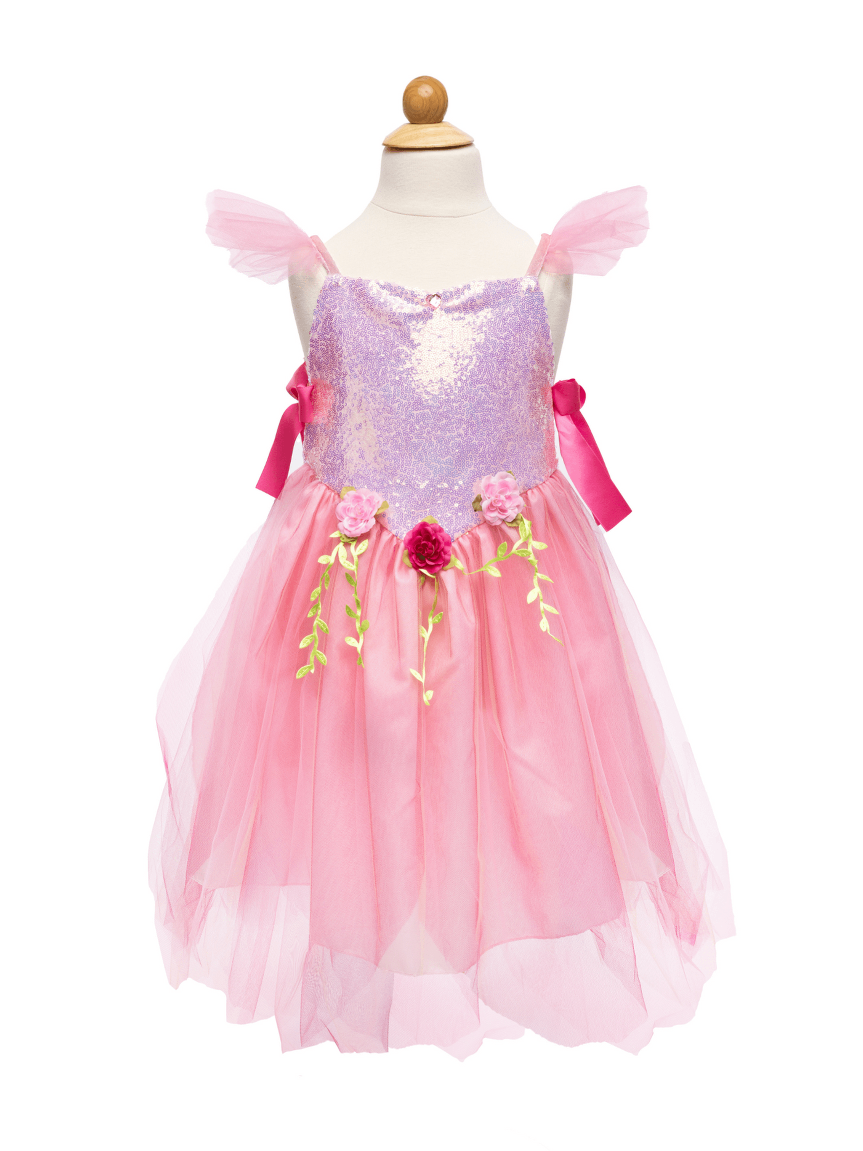 Pink Sequins Forest Fairy Tunic Dress