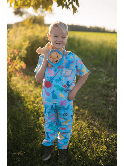 Veterinarian Scrubs with Accessories