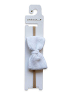 Chic Knit Bow on Soft Headband