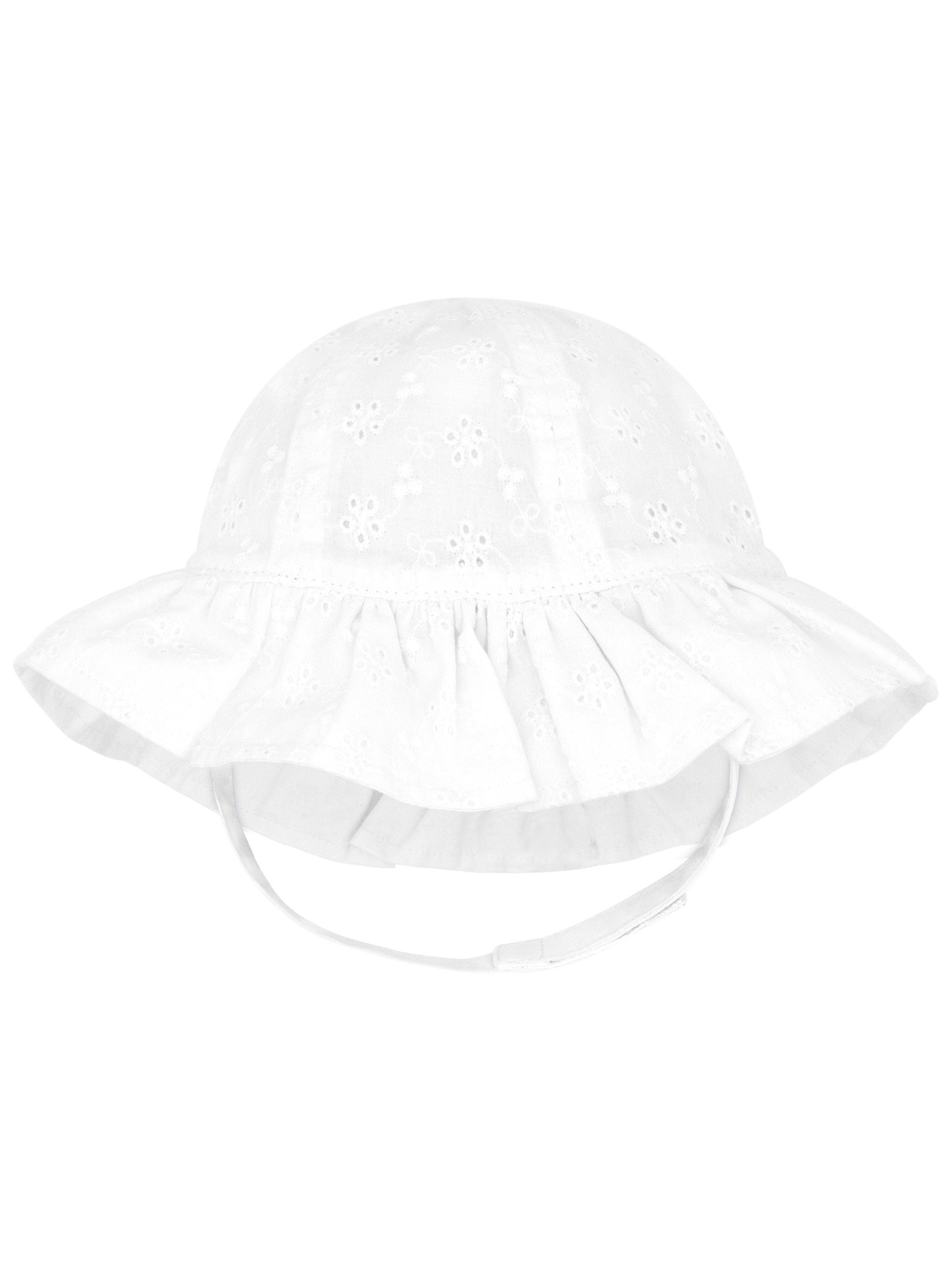 Reversible Ruffle Brim Sun Hat