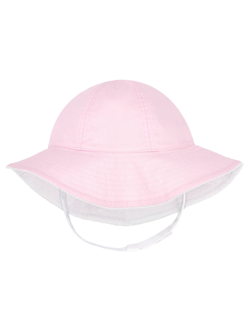 Reversible Ruffle Brim Sun Hat