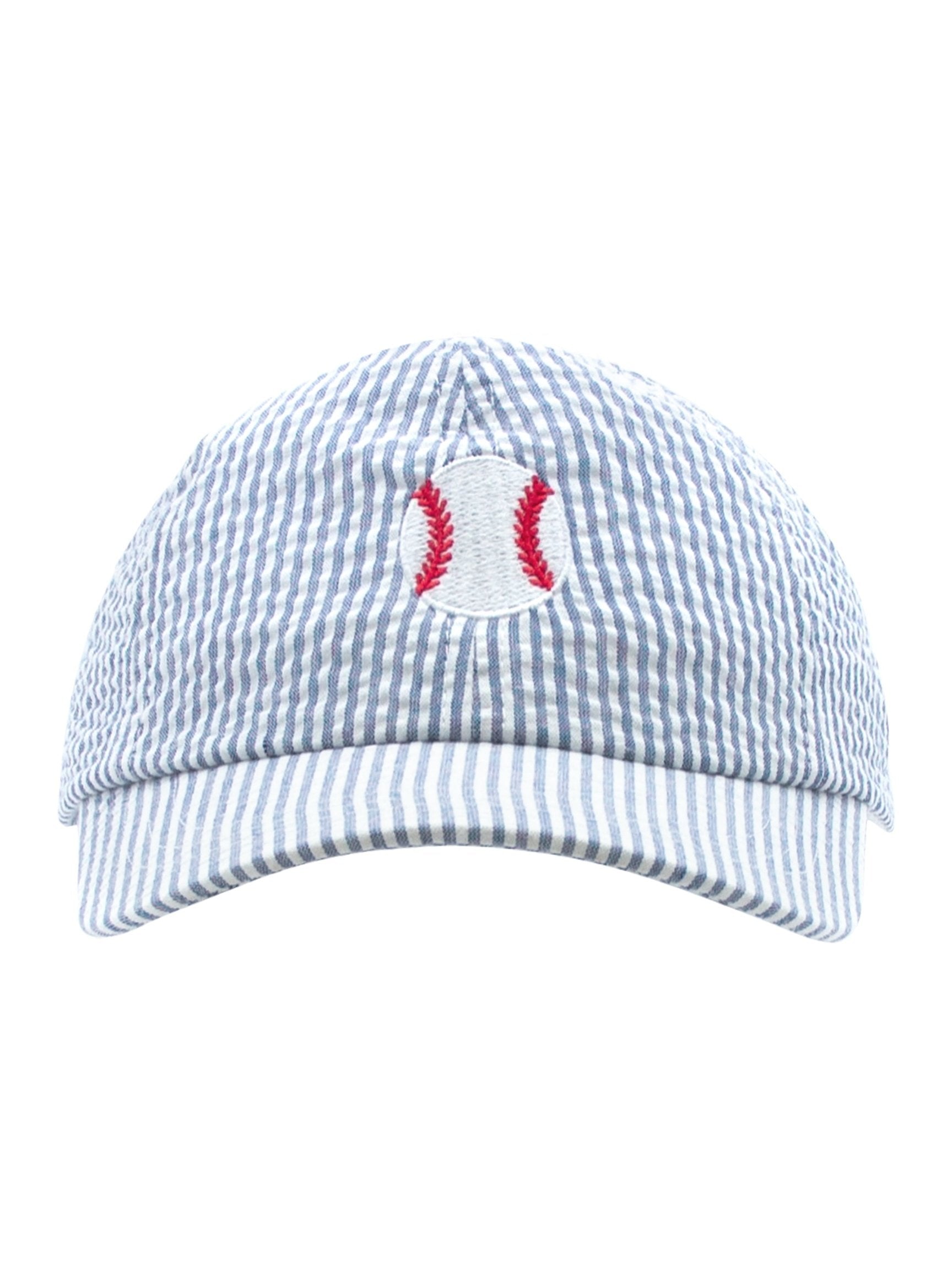 Baseball Seersucker Ball Cap