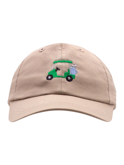 Embroidered Golf Cart Twill Ball Cap
