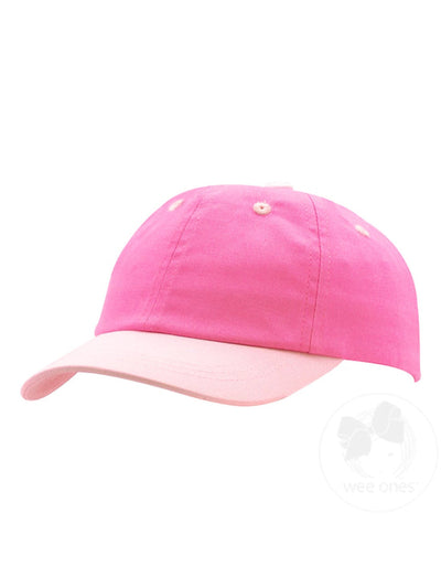 Embroidered Daisy Twill Ball Cap