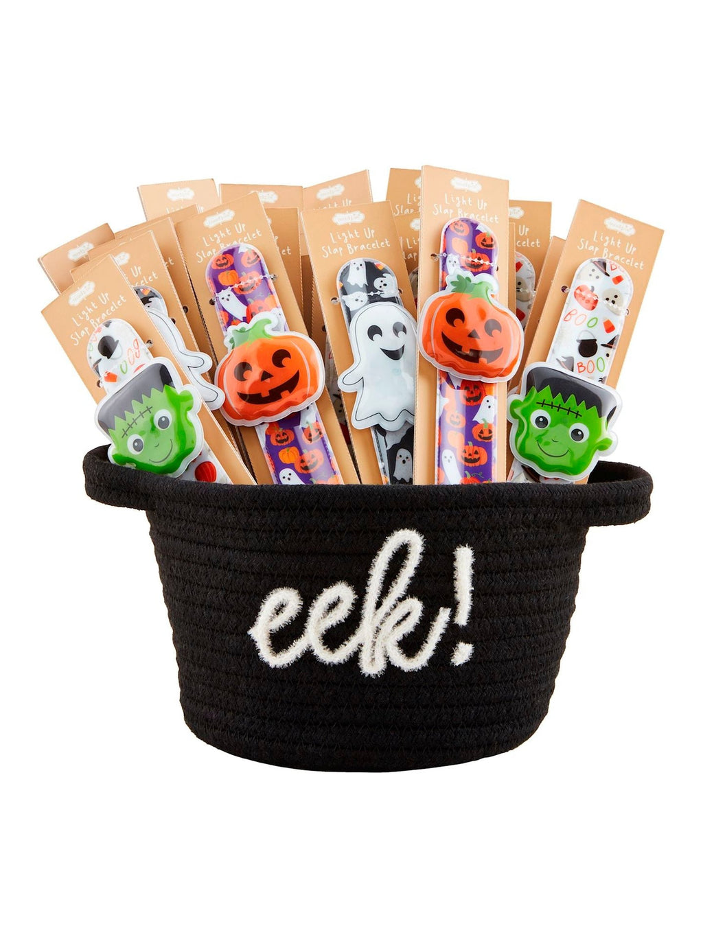 Halloween Light-Up Slap Bracelets