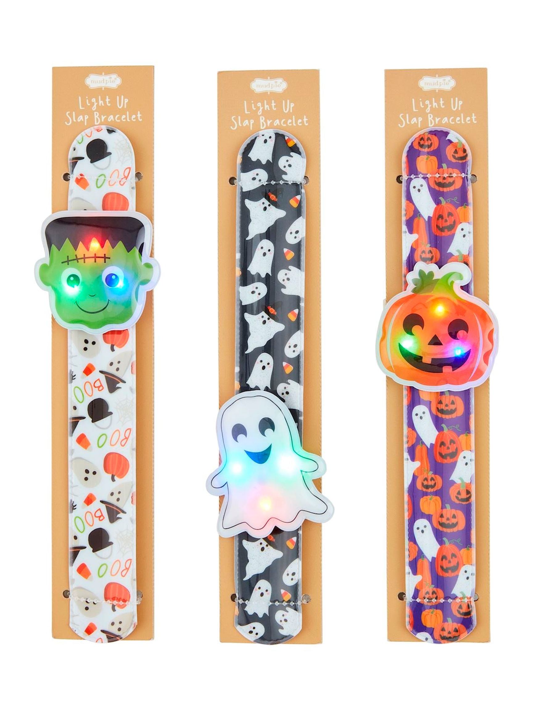 Halloween Light-Up Slap Bracelets