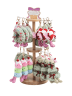 Holiday Plush Bag Charms