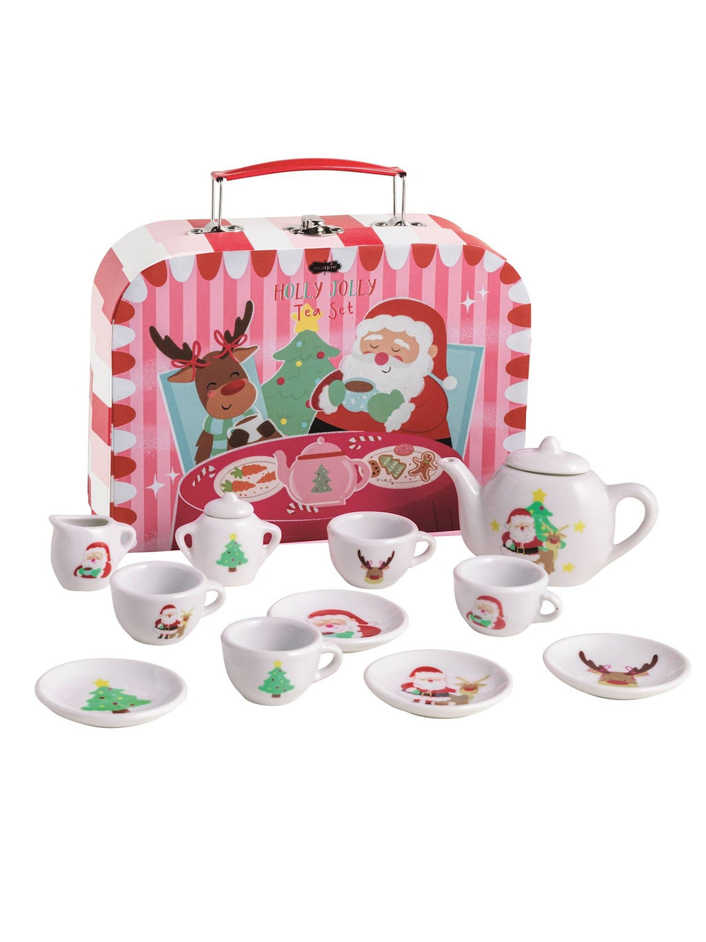 Holly Jolly Tea Set