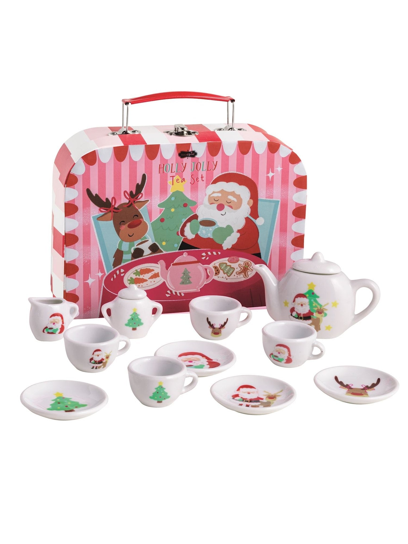 Holly Jolly Tea Set