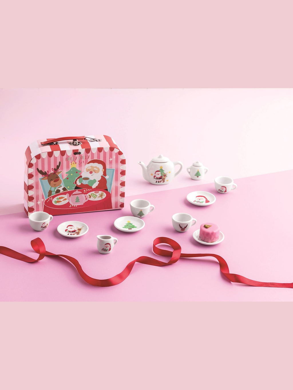 Holly Jolly Tea Set