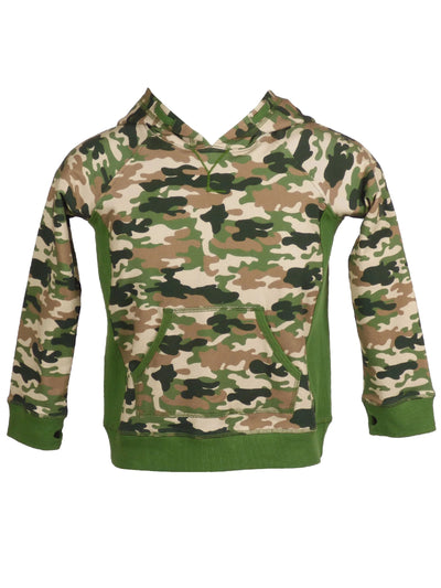 Hoxie Hooded Sweatshirt-Woodland Camo