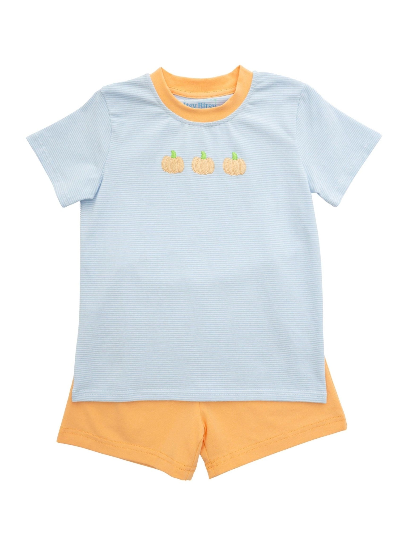 Pumpkin Short Set