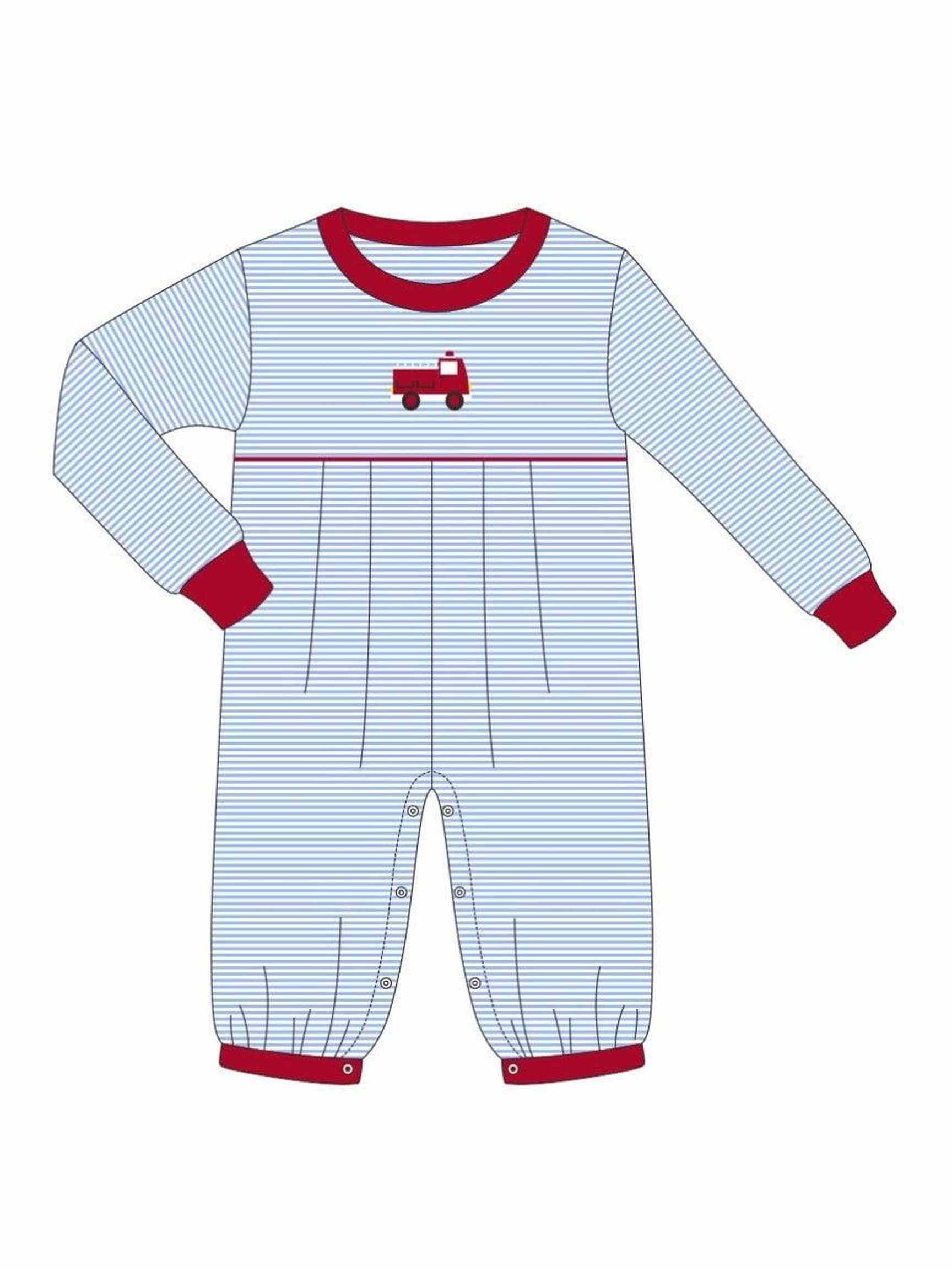 Firetruck Romper