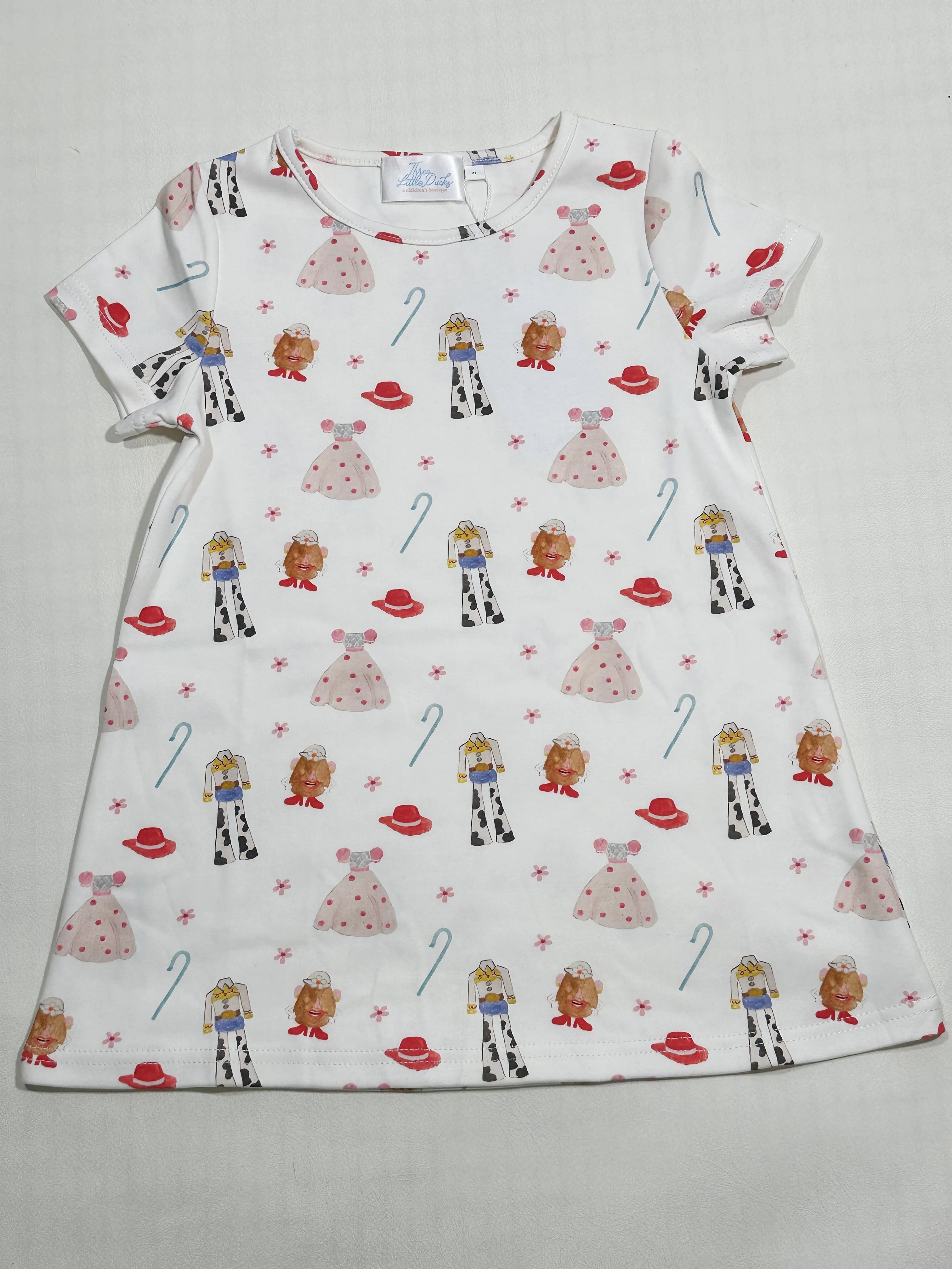 PRE-ORDER Charlotte Play Dress - Sweetheart Corral