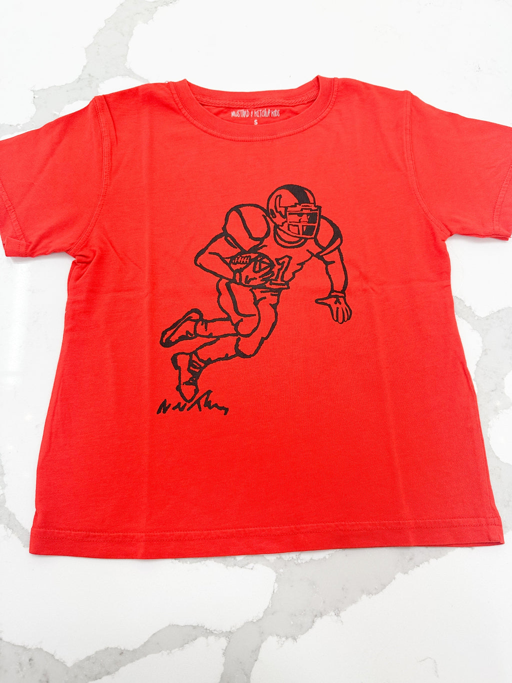 Mustard & Ketchup T-Shirt - Football & Cheer