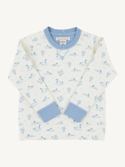 Cassidy Comfy Crewneck - Quack Quack Honk - Posh Tots Children's Boutique