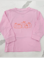 Pink Pumpkin Patch LS T-Shirt