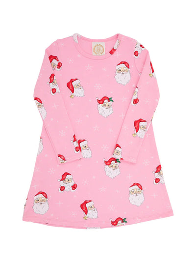 Long Sleeve Polly Play Dress - Dear Santa