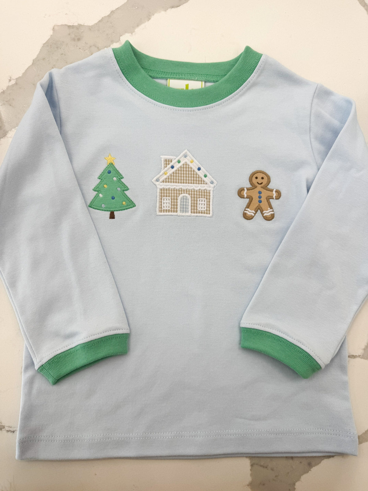 Gingerbread Harry Play Tee - Posh Tots Children's Boutique
