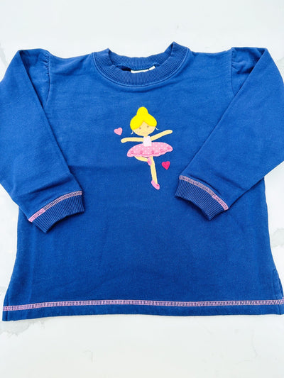 Ballerina Navy Sweatshirt