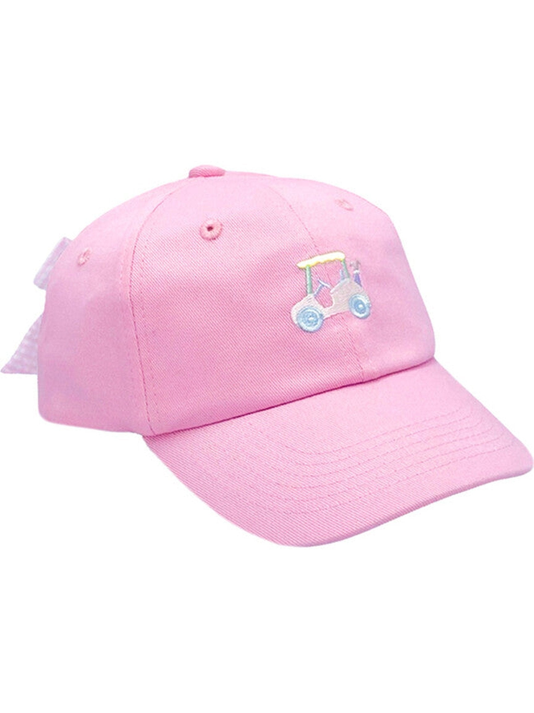 Bow Baseball Hat - Posh Tots Children's Boutique