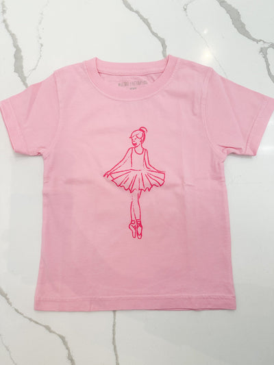 Light Pink Ballerina S/S T-Shirt