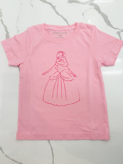Light Pink Princess S/S T-Shirt