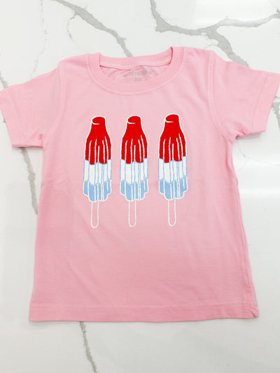 Light Pink Bomb Pop S/S T-Shirt