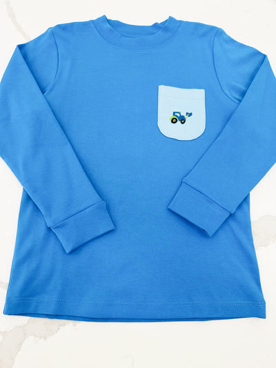 Mini Tractor L/S Crewneck Shirt