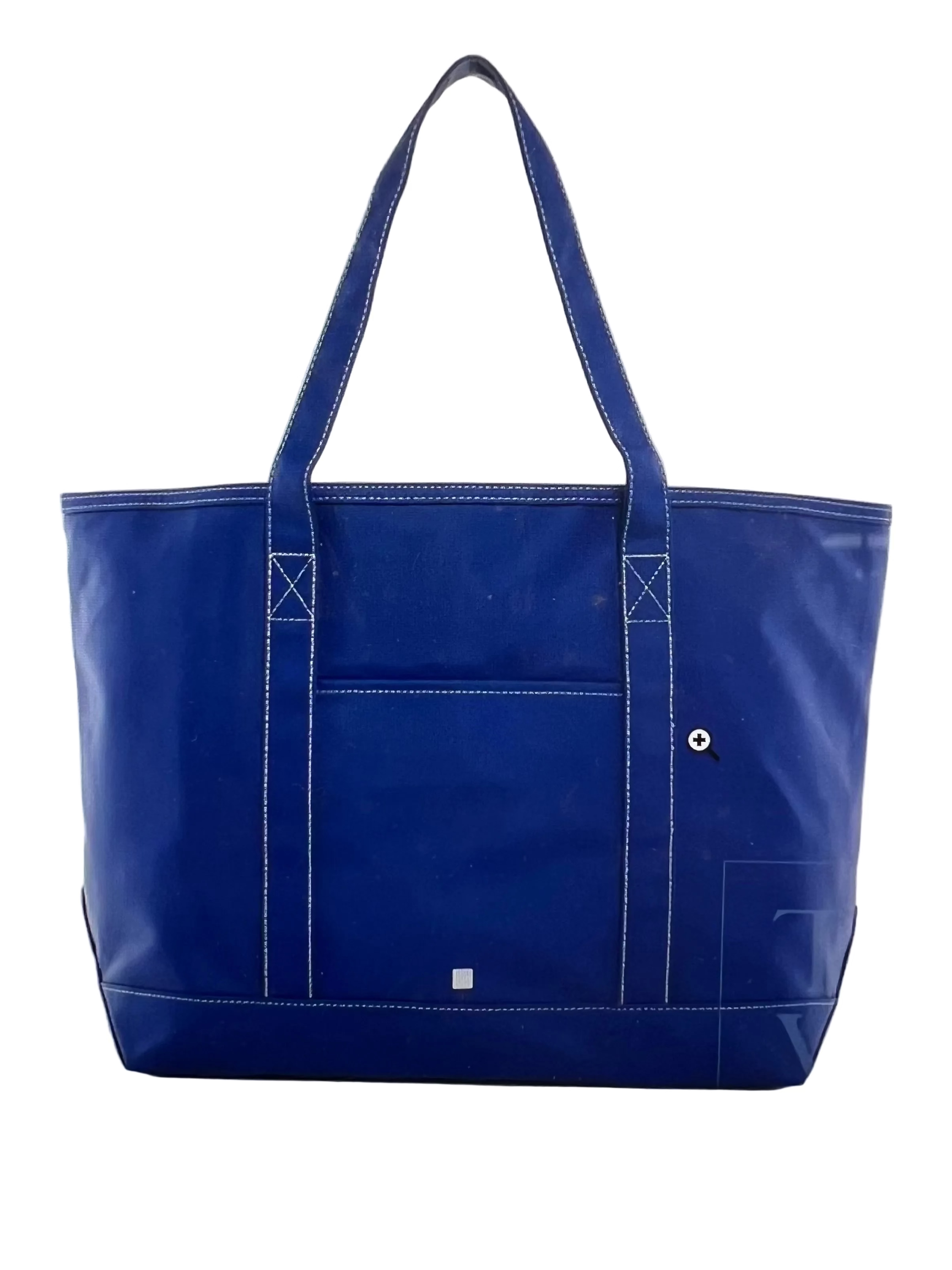 TRVL Tote Bag - Coated Canvas Maxi Tote