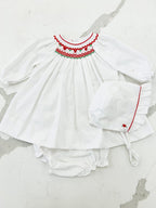 Ashley Smocked Christmas Dress Set