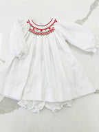 Ashley Smocked Christmas Dress Set