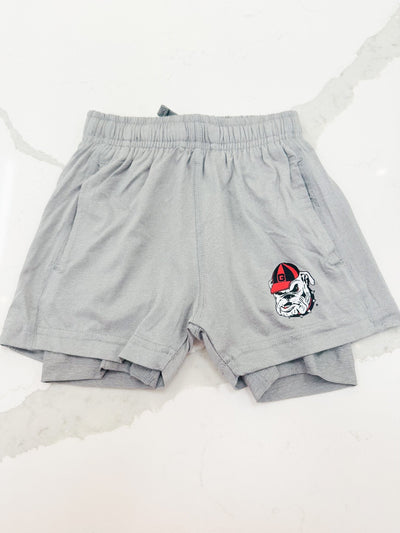 UGA Boys 2-in-1 Shorts