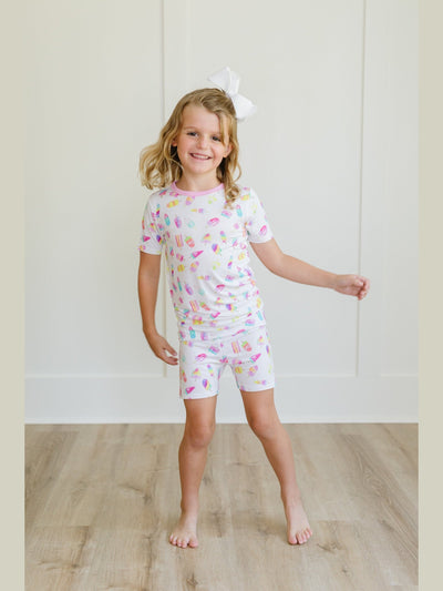 Popsicle Short Pajama Set - Posh Tots Children's Boutique