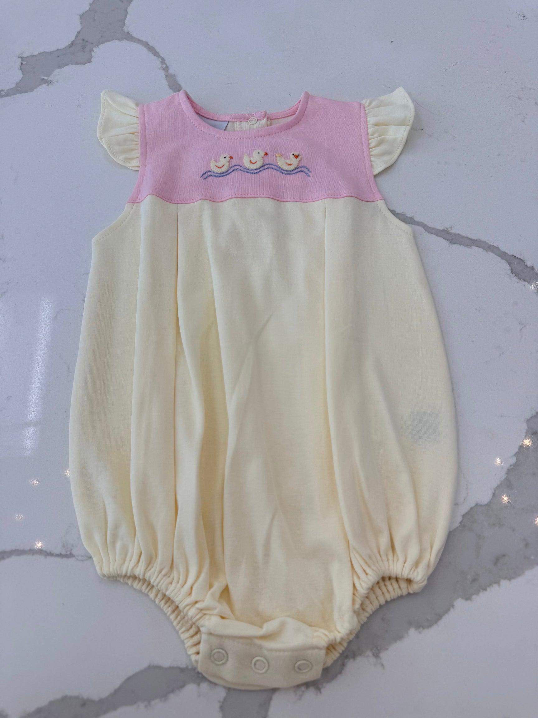 Ducks Sleeveless Romper