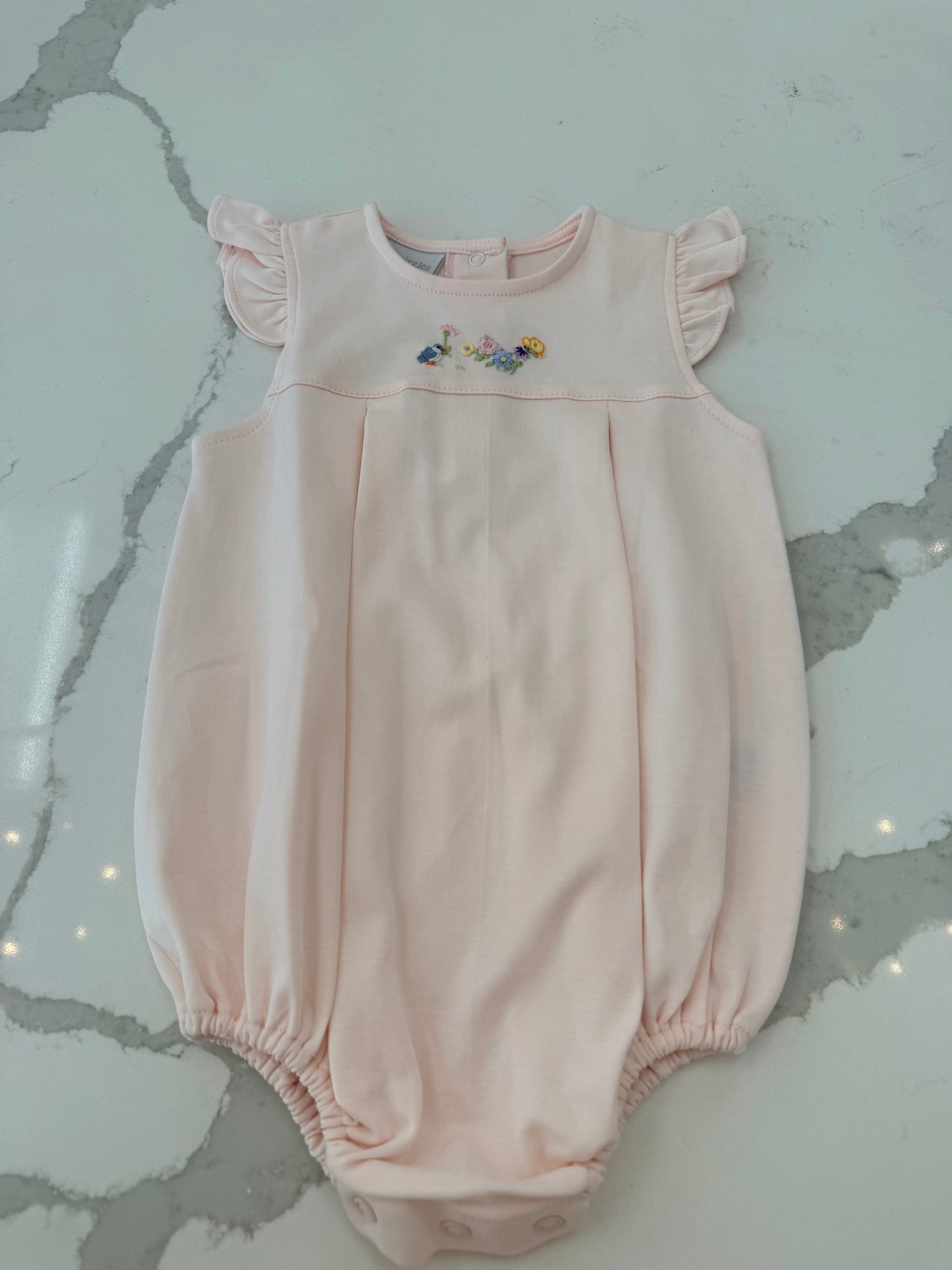 Bluebird Song Sleeveless Romper