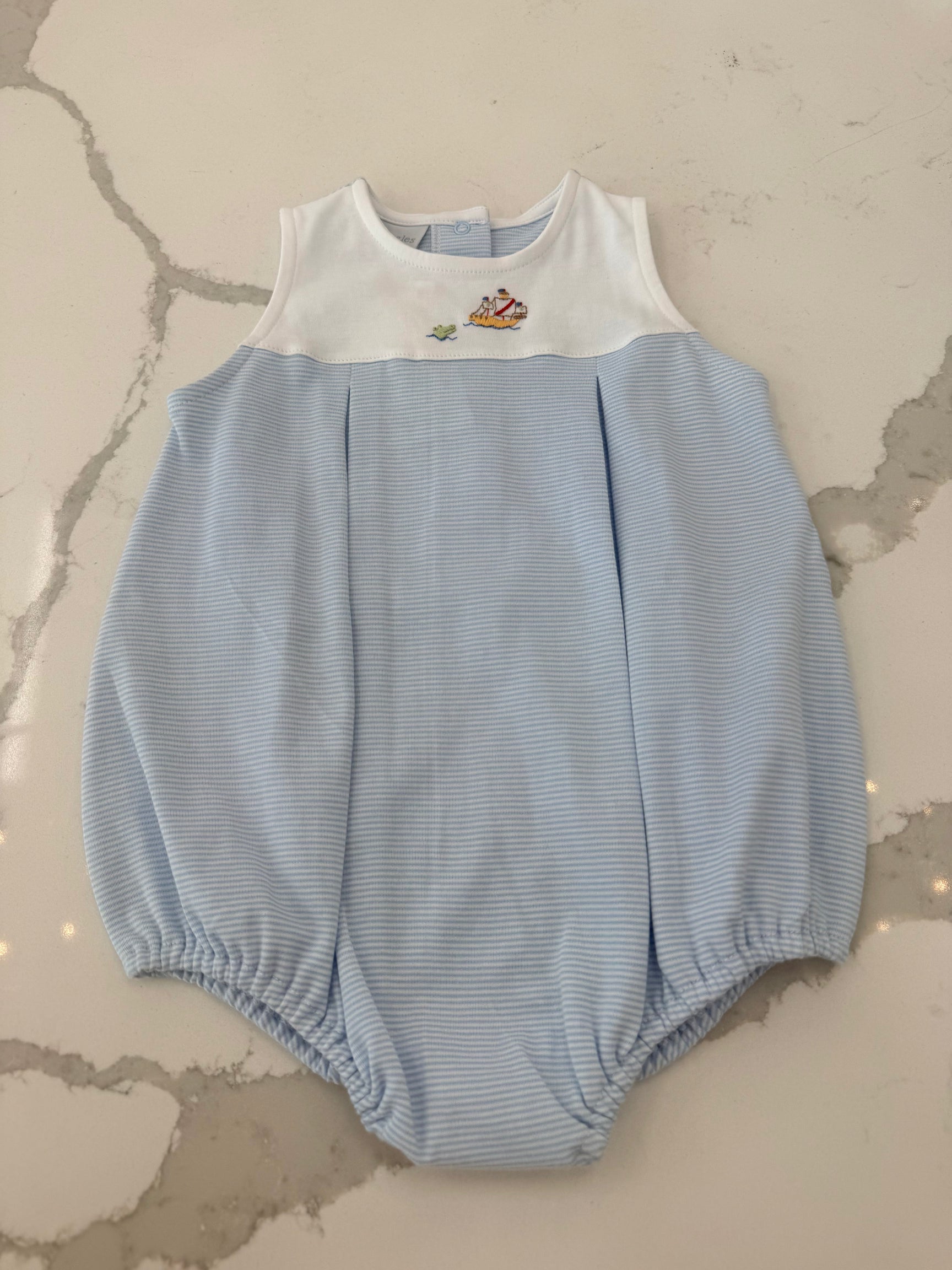 Pirate Ship Sleeveless Romper