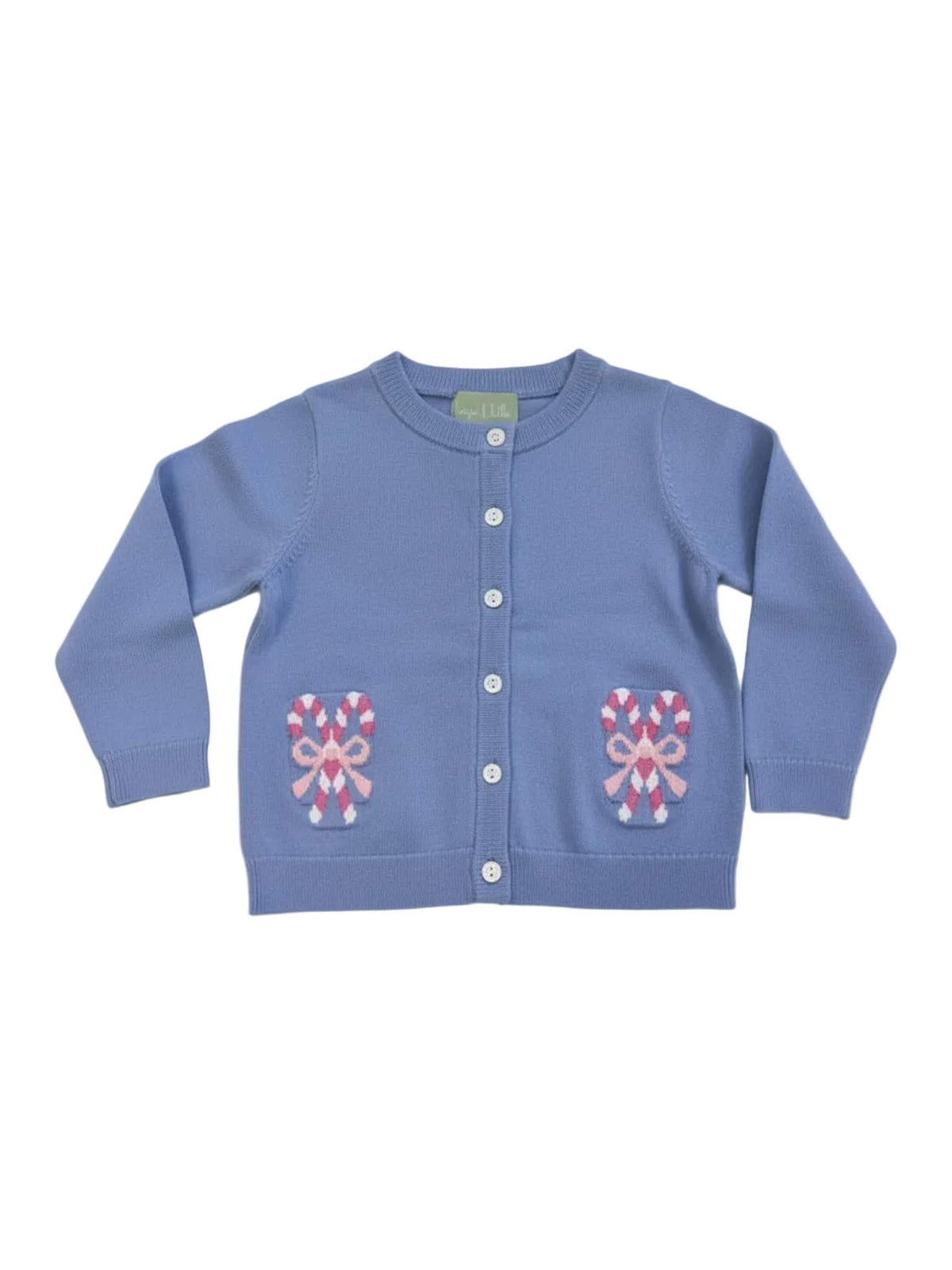 Candy Cane Bows Cardigan