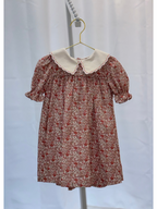 Retro Floral Pink Miller Dress