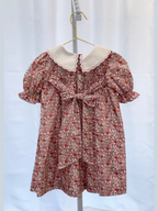 Retro Floral Pink Miller Dress