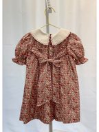 Retro Floral Pink Miller Dress
