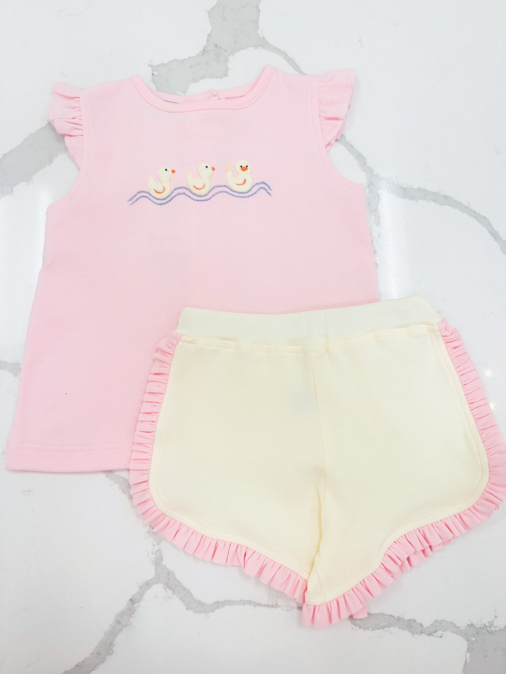 Little Ducks Short Set