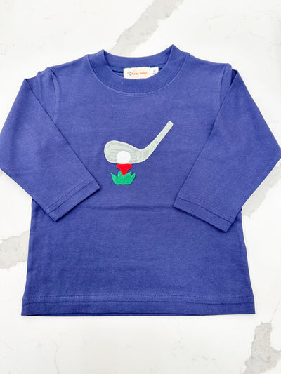 Hit Off the Tee Applique L/S Shirt