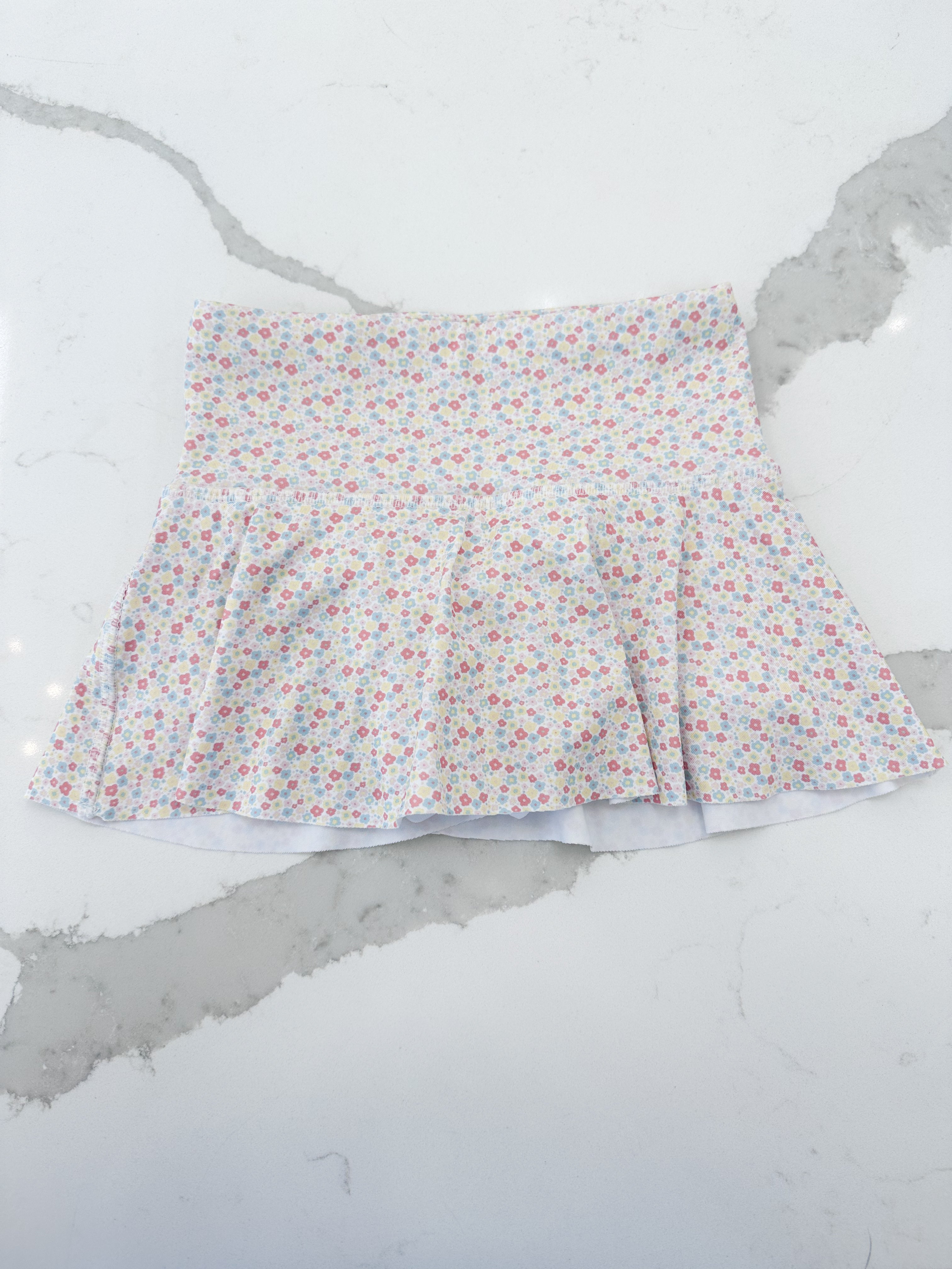 Mini Coral Floral Skort