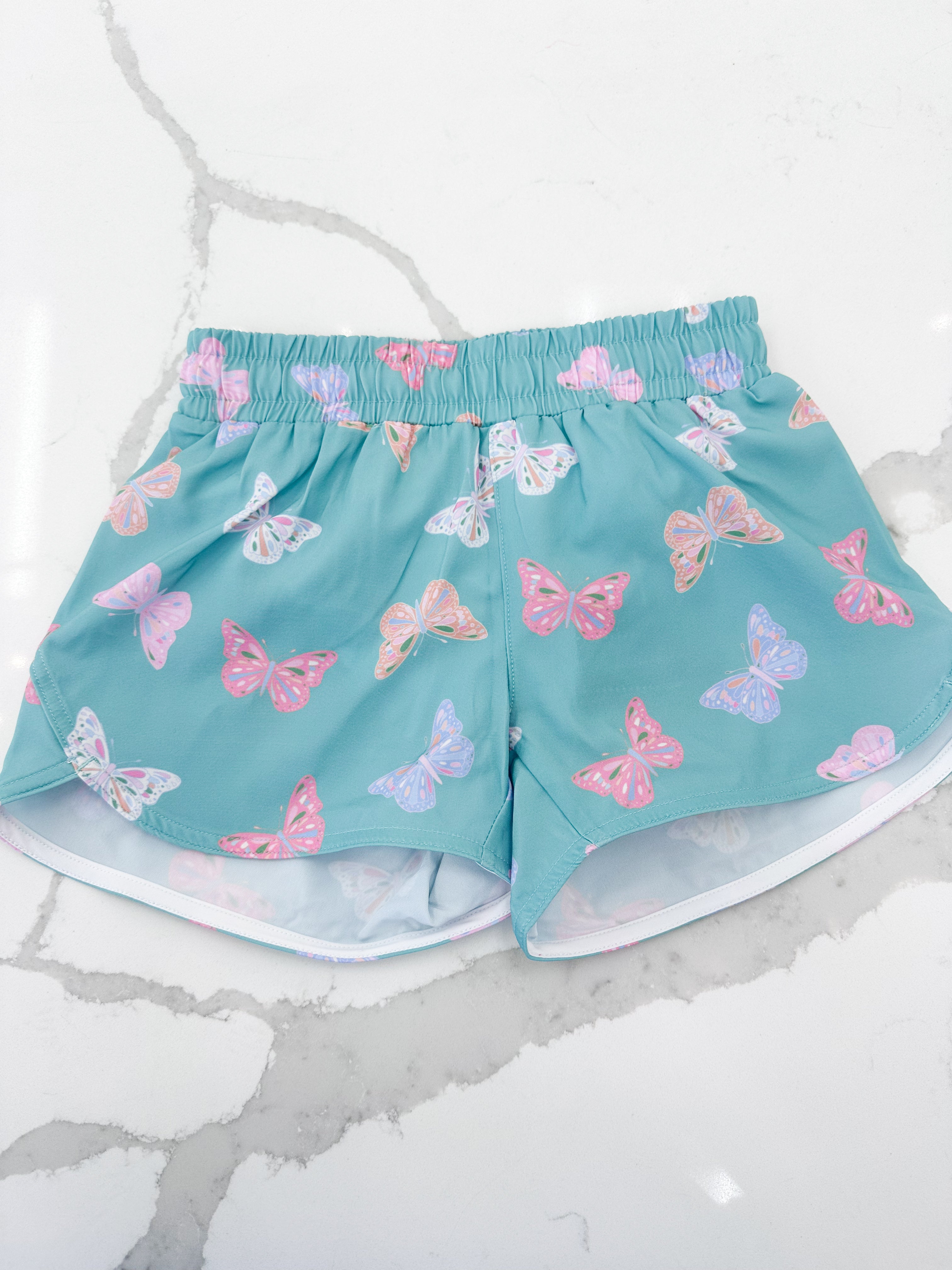 Butterfly Printed Shorts