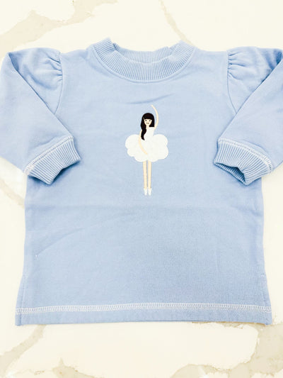 Ballerina Blue Sweatshirt