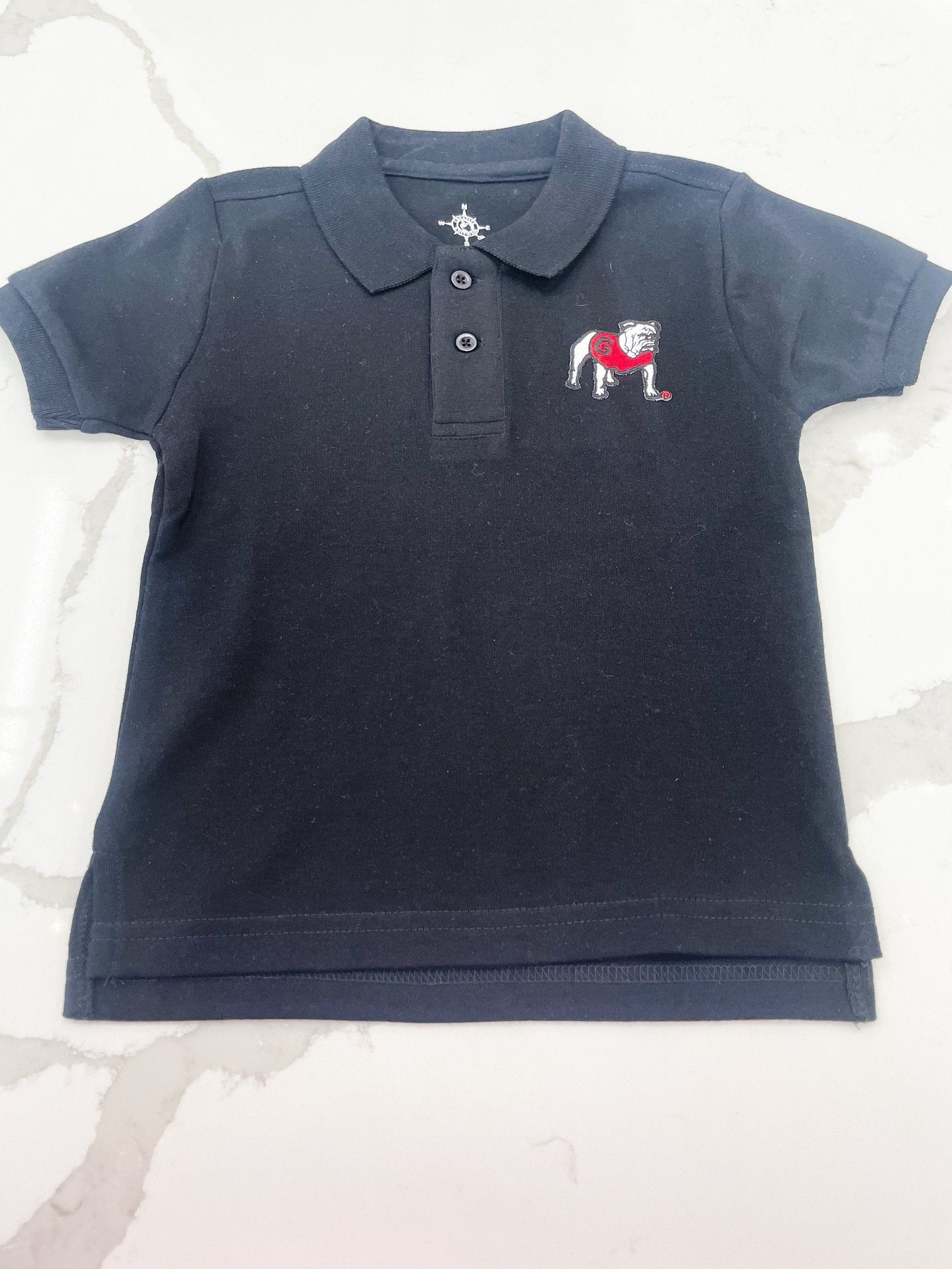 Georgia Polo Shirt w/ Bulldog