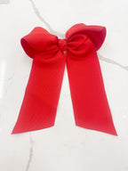 Huge Grosgrain Rev Bow w/Knot Wrap